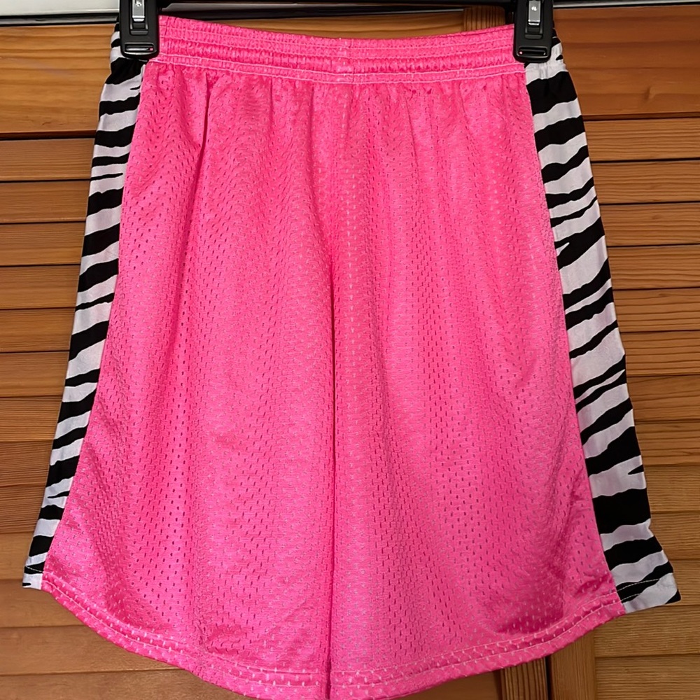 Hot pink shorts
